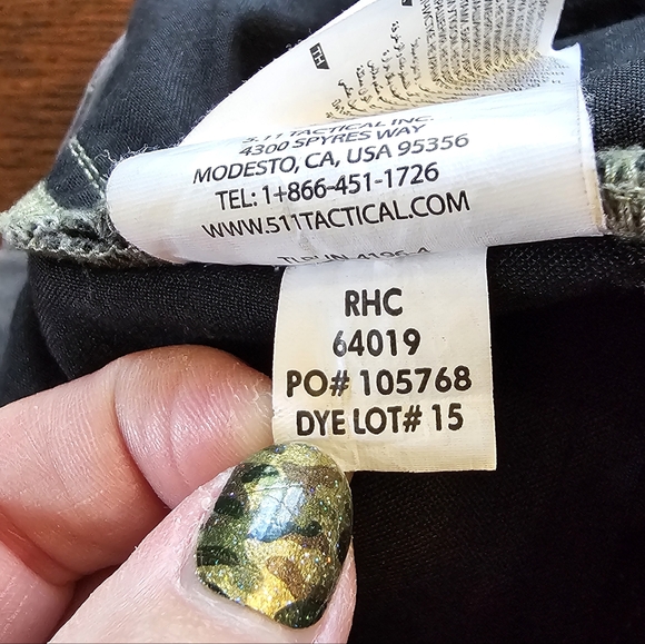 5.11 Tactical Skinny Pants With Zipper Ankle 6 Long - Picture 5 of 13